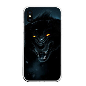 Чехол для iPhone XS Max матовый с принтом Angry в городе Новоалтайск, Силикон | Область печати: задняя сторона чехла, без боковых панелей | Тематика изображения на принте: зверь | злой