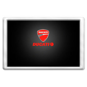 Магнит 45*70 с принтом Ducati 3 в городе Новоалтайск, Пластик | Размер: 78*52 мм; Размер печати: 70*45 | ducati | moto | дукати | мото | мотоцикл | мотоциклы