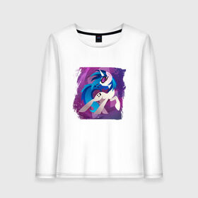 Женский лонгслив хлопок My littlle pony Vinyl Scratch: в городе Новоалтайск, 100% хлопок | |