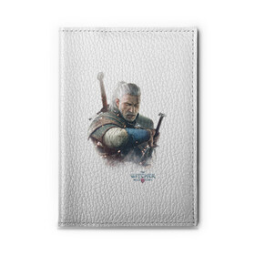 Обложка для автодокументов с принтом The Witcher в городе Новоалтайск, натуральная кожа |  размер 19,9*13 см; внутри 4 больших “конверта” для документов и один маленький отдел — туда идеально встанут права | witcher | ведьмак | геральт