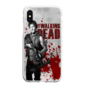 Чехол для iPhone XS Max матовый с принтом Walking Dead в городе Новоалтайск, Силикон | Область печати: задняя сторона чехла, без боковых панелей | ходячие мертвецы