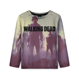 Детский лонгслив 3D с принтом Walking Dead в городе Новоалтайск, 100% полиэстер | длинные рукава, круглый вырез горловины, полуприлегающий силуэт
 | Тематика изображения на принте: ходячие мертвецы