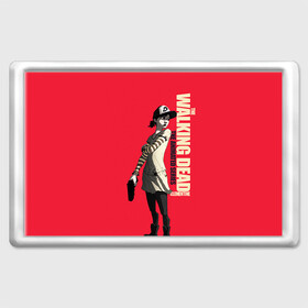 Магнит 45*70 с принтом Walking Dead в городе Новоалтайск, Пластик | Размер: 78*52 мм; Размер печати: 70*45 | ходячие мертвецы