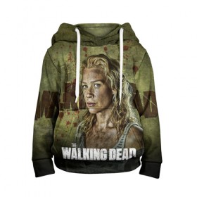 Детская толстовка 3D с принтом Walking Dead в городе Новоалтайск, 100% полиэстер | двухслойный капюшон со шнурком для регулировки, мягкие манжеты на рукавах и по низу толстовки, спереди карман-кенгуру с мягким внутренним слоем | Тематика изображения на принте: ходячие мертвецы