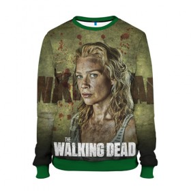 Женский свитшот 3D с принтом Walking Dead в городе Новоалтайск, 100% полиэстер с мягким внутренним слоем | круглый вырез горловины, мягкая резинка на манжетах и поясе, свободная посадка по фигуре | ходячие мертвецы