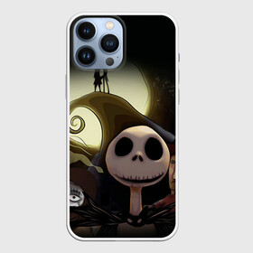Чехол для iPhone 13 Pro Max с принтом Повелитель тыкв в городе Новоалтайск,  |  | Тематика изображения на принте: helloween | бертон | бугимен | бугимэн | вампиры | джек скелингтон | доктор филькельштейн | корыто | крыто | кукла | повелитель тыкв | рождество | сhristmas | салли | тим | тим бертон | тыква | хеллоуин | шито