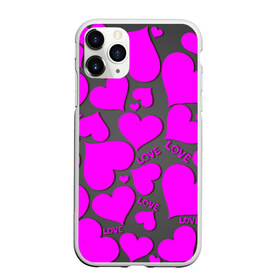 Чехол для iPhone 11 Pro матовый с принтом Любовная история в городе Новоалтайск, Силикон |  | Тематика изображения на принте: любовь | поцелуй | святой валентин | сердце | счастье | я люблю тебя