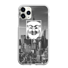 Чехол для iPhone 11 Pro матовый с принтом Fsociety в городе Новоалтайск, Силикон |  | Тематика изображения на принте: fsociety | mr robot | анонимус | мистер робот