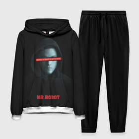 Мужской костюм 3D (с толстовкой) с принтом Mr Robot в городе Новоалтайск,  |  | Тематика изображения на принте: fsociety | mr robot | анонимус | мистер робот