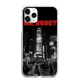 Чехол для iPhone 11 Pro матовый с принтом Мистер Робот в городе Новоалтайск, Силикон |  | Тематика изображения на принте: fsociety | mr robot | анонимус | мистер робот