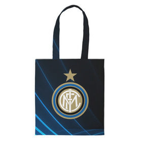 Сумка 3D повседневная с принтом Inter Milan в городе Новоалтайск, 100% полиэстер | Плотность: 200 г/м2; Размер: 34×35 см; Высота лямок: 30 см | inter | milan | интер | италия | милан | футбол | футболист