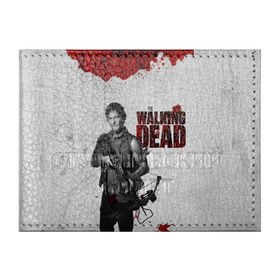 Обложка для студенческого билета с принтом The Walking Dead в городе Новоалтайск, натуральная кожа | Размер: 11*8 см; Печать на всей внешней стороне | Тематика изображения на принте: the walking dead | америка | апокалипсис | глен | дерил | зомби | карл | кровь | рик | сша | ходячие мертвецы