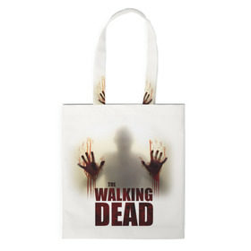 Сумка 3D повседневная с принтом The Walking Dead в городе Новоалтайск, 100% полиэстер | Плотность: 200 г/м2; Размер: 34×35 см; Высота лямок: 30 см | the walking dead | америка | апокалипсис | глен | дерил | зомби | карл | кровь | рик | сша | ходячие мертвецы