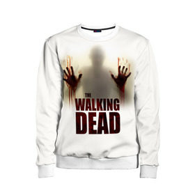 Детский свитшот 3D с принтом The Walking Dead в городе Новоалтайск, 100% полиэстер | свободная посадка, прямой крой, мягкая тканевая резинка на рукавах и понизу свитшота | Тематика изображения на принте: the walking dead | америка | апокалипсис | глен | дерил | зомби | карл | кровь | рик | сша | ходячие мертвецы