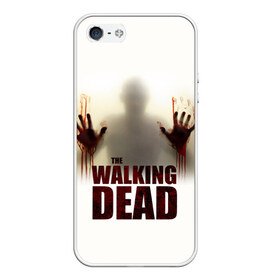 Чехол для iPhone 5/5S матовый с принтом The Walking Dead в городе Новоалтайск, Силикон | Область печати: задняя сторона чехла, без боковых панелей | the walking dead | америка | апокалипсис | глен | дерил | зомби | карл | кровь | рик | сша | ходячие мертвецы