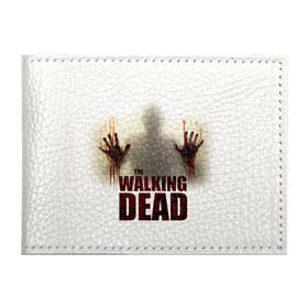 Обложка для студенческого билета с принтом The Walking Dead в городе Новоалтайск, натуральная кожа | Размер: 11*8 см; Печать на всей внешней стороне | Тематика изображения на принте: the walking dead | америка | апокалипсис | глен | дерил | зомби | карл | кровь | рик | сша | ходячие мертвецы