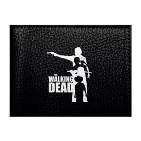 Обложка для студенческого билета с принтом The Walking Dead в городе Новоалтайск, натуральная кожа | Размер: 11*8 см; Печать на всей внешней стороне | Тематика изображения на принте: the walking dead | америка | апокалипсис | глен | дерил | зомби | карл | кровь | рик | сша | ходячие мертвецы