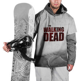 Накидка на куртку 3D с принтом The Walking Dead в городе Новоалтайск, 100% полиэстер |  | the walking dead | америка | апокалипсис | глен | дерил | зомби | карл | кровь | рик | сша | ходячие мертвецы