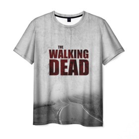 Мужская футболка 3D с принтом The Walking Dead в городе Новоалтайск, 100% полиэфир | прямой крой, круглый вырез горловины, длина до линии бедер | the walking dead | америка | апокалипсис | глен | дерил | зомби | карл | кровь | рик | сша | ходячие мертвецы