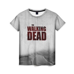 Женская футболка 3D с принтом The Walking Dead в городе Новоалтайск, 100% полиэфир ( синтетическое хлопкоподобное полотно) | прямой крой, круглый вырез горловины, длина до линии бедер | the walking dead | америка | апокалипсис | глен | дерил | зомби | карл | кровь | рик | сша | ходячие мертвецы