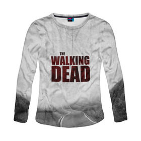 Женский лонгслив 3D с принтом The Walking Dead в городе Новоалтайск, 100% полиэстер | длинные рукава, круглый вырез горловины, полуприлегающий силуэт | the walking dead | америка | апокалипсис | глен | дерил | зомби | карл | кровь | рик | сша | ходячие мертвецы