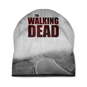 Шапка 3D с принтом The Walking Dead в городе Новоалтайск, 100% полиэстер | универсальный размер, печать по всей поверхности изделия | the walking dead | америка | апокалипсис | глен | дерил | зомби | карл | кровь | рик | сша | ходячие мертвецы