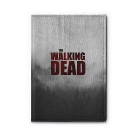 Обложка для автодокументов с принтом The Walking Dead в городе Новоалтайск, натуральная кожа |  размер 19,9*13 см; внутри 4 больших “конверта” для документов и один маленький отдел — туда идеально встанут права | Тематика изображения на принте: the walking dead | америка | апокалипсис | глен | дерил | зомби | карл | кровь | рик | сша | ходячие мертвецы