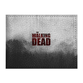 Обложка для студенческого билета с принтом The Walking Dead в городе Новоалтайск, натуральная кожа | Размер: 11*8 см; Печать на всей внешней стороне | Тематика изображения на принте: the walking dead | америка | апокалипсис | глен | дерил | зомби | карл | кровь | рик | сша | ходячие мертвецы