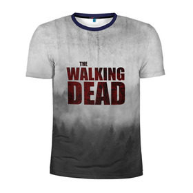 Мужская футболка 3D спортивная с принтом The Walking Dead в городе Новоалтайск, 100% полиэстер с улучшенными характеристиками | приталенный силуэт, круглая горловина, широкие плечи, сужается к линии бедра | the walking dead | америка | апокалипсис | глен | дерил | зомби | карл | кровь | рик | сша | ходячие мертвецы