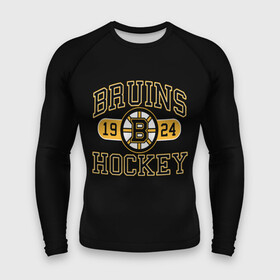 Мужской рашгард 3D с принтом Boston Bruins в городе Новоалтайск,  |  | boston bruins | nxl | stanley cup | хоккей