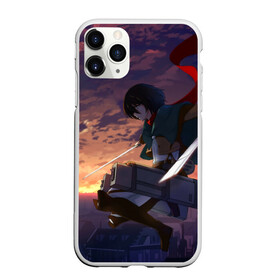 Чехол для iPhone 11 Pro матовый с принтом Swords в городе Новоалтайск, Силикон |  | Тематика изображения на принте: attack on titan | атака титанов | вторжение гигантов
