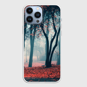 Чехол для iPhone 13 Pro Max с принтом Осень в городе Новоалтайск,  |  | Тематика изображения на принте: autumn | bright | colors | forest | paint | trees | деревья | краски | лес | осень | цвета | яркие