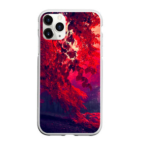 Чехол для iPhone 11 Pro матовый с принтом Осень в городе Новоалтайск, Силикон |  | autumn | bright | colors | forest | trees | деревья | краски | лес | лучи | осень | солнце | цвета | яркие