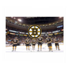Бумага для упаковки 3D с принтом Boston Bruins в городе Новоалтайск, пластик и полированная сталь | круглая форма, металлическое крепление в виде кольца | бостон | брюинз