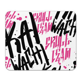 Коврик прямоугольный с принтом Kai Wachi в городе Новоалтайск, натуральный каучук | размер 230 х 185 мм; запечатка лицевой стороны | Тематика изображения на принте: dubstep | skull | team | trap