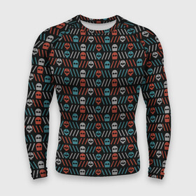 Мужской рашгард 3D с принтом TwentyONE PILOTS pattern в городе Новоалтайск,  |  | 21 | blurryface | music | twenty one pilots