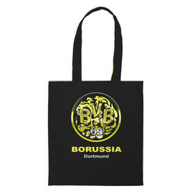 Сумка 3D повседневная с принтом Borussia Dortmund в городе Новоалтайск, 100% полиэстер | Плотность: 200 г/м2; Размер: 34×35 см; Высота лямок: 30 см | боруссия | дортмунд