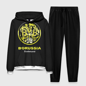 Мужской костюм 3D (с толстовкой) с принтом Borussia Dortmund в городе Новоалтайск,  |  | Тематика изображения на принте: боруссия | дортмунд