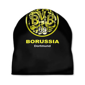 Шапка 3D с принтом Borussia Dortmund в городе Новоалтайск, 100% полиэстер | универсальный размер, печать по всей поверхности изделия | боруссия | дортмунд