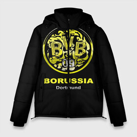 Мужская зимняя куртка 3D с принтом Borussia Dortmund в городе Новоалтайск, верх — 100% полиэстер; подкладка — 100% полиэстер; утеплитель — 100% полиэстер | длина ниже бедра, свободный силуэт Оверсайз. Есть воротник-стойка, отстегивающийся капюшон и ветрозащитная планка. 

Боковые карманы с листочкой на кнопках и внутренний карман на молнии. | Тематика изображения на принте: боруссия | дортмунд