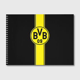 Альбом для рисования с принтом BVB в городе Новоалтайск, 100% бумага
 | матовая бумага, плотность 200 мг. | Тематика изображения на принте: borussia dortmund | боруссия дортмунд | бундеслига | германия | футбол | футболист