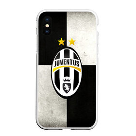 Чехол для iPhone XS Max матовый с принтом Juventus FC в городе Новоалтайск, Силикон | Область печати: задняя сторона чехла, без боковых панелей | Тематика изображения на принте: juve | италия | клуб | фк | футбол | футбольный | ювентус