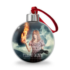 Ёлочный шар с принтом Оливия Аброхолос Элефанта в городе Новоалтайск, Пластик | Диаметр: 77 мм | дом странных детей