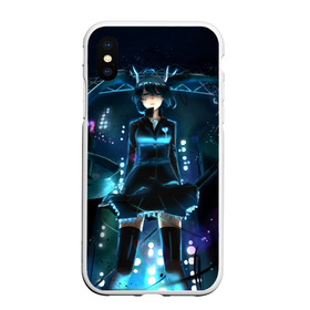 Чехол для iPhone XS Max матовый с принтом Hatsune Miku в городе Новоалтайск, Силикон | Область печати: задняя сторона чехла, без боковых панелей | hatsune miku | miku | аниме | мику | мику хацунэ