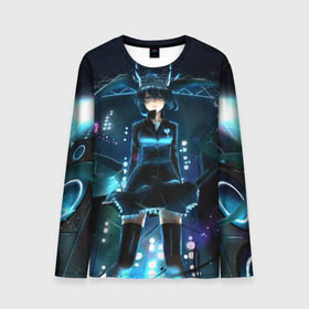 Мужской лонгслив 3D с принтом Hatsune Miku в городе Новоалтайск, 100% полиэстер | длинные рукава, круглый вырез горловины, полуприлегающий силуэт | Тематика изображения на принте: hatsune miku | miku | аниме | мику | мику хацунэ