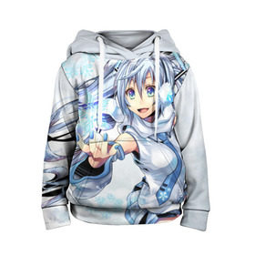 Детская толстовка 3D с принтом Hatsune Miku в городе Новоалтайск, 100% полиэстер | двухслойный капюшон со шнурком для регулировки, мягкие манжеты на рукавах и по низу толстовки, спереди карман-кенгуру с мягким внутренним слоем | Тематика изображения на принте: hatsune miku | miku | vocaloid | аниме | мику | мику хацунэ