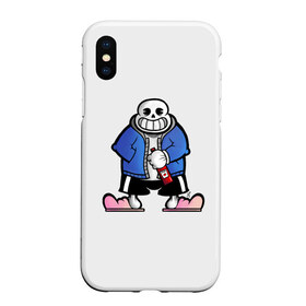 Чехол для iPhone XS Max матовый с принтом Undertale в городе Новоалтайск, Силикон | Область печати: задняя сторона чехла, без боковых панелей | napstablook | sans | undertale