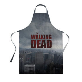 Фартук 3D с принтом The Walking Dead в городе Новоалтайск, 100% полиэстер | общий размер — 65 х 85 см, ширина нагрудника — 26 см, горловина — 53 см, длина завязок — 54 см, общий обхват в поясе — 173 см. Принт на завязках и на горловине наносится с двух сторон, на основной части фартука — только с внешней стороны | the walking dead | америка | апокалипсис | глен | дерил | зомби | карл | кровь | рик | сша | ходячие мертвецы