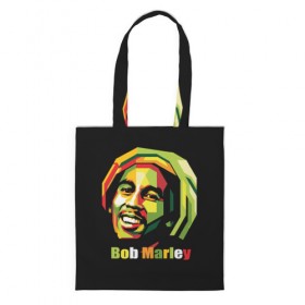 Сумка 3D повседневная с принтом Bob Marley в городе Новоалтайск, 100% полиэстер | Плотность: 200 г/м2; Размер: 34×35 см; Высота лямок: 30 см | боб марли | регги