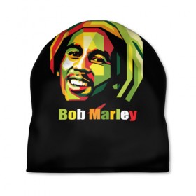 Шапка 3D с принтом Bob Marley в городе Новоалтайск, 100% полиэстер | универсальный размер, печать по всей поверхности изделия | боб марли | регги